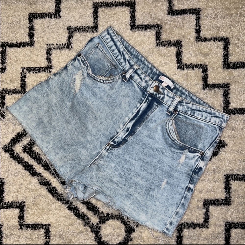 Gianni bini acid wash shorts size 11